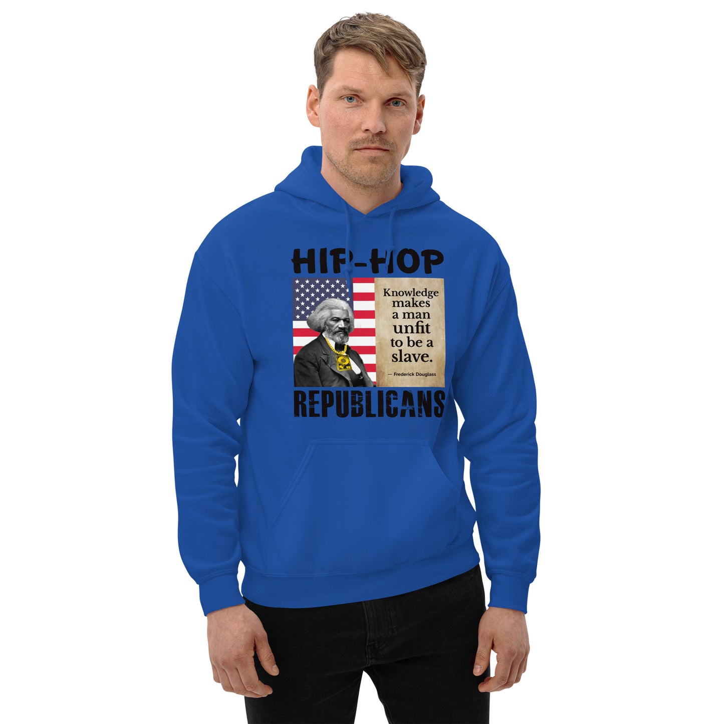 Frederick Douglass Hip-Hop Republicans Hoodie