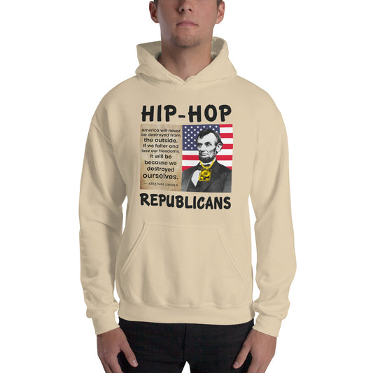Abraham Lincoln Hip-Hop Republicans Hoodie