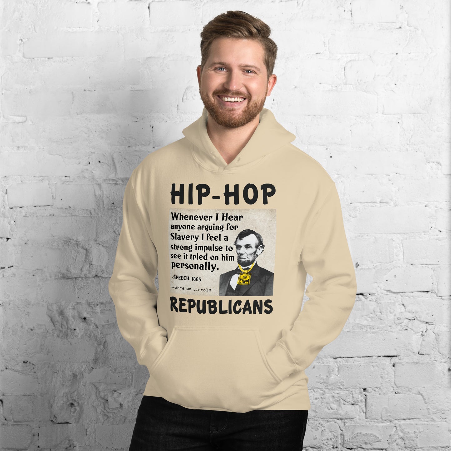 Abraham Lincoln Hip-Hop Republicans Hoodie