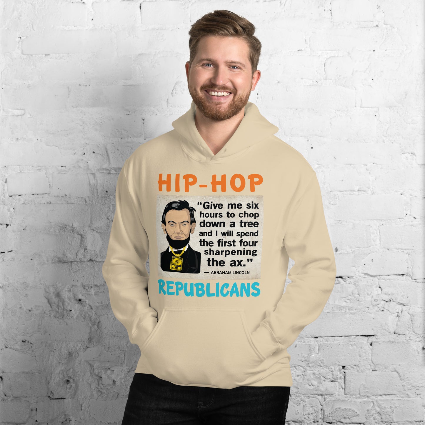 Abraham Lincoln Hip-Hop Republicans Hoodie