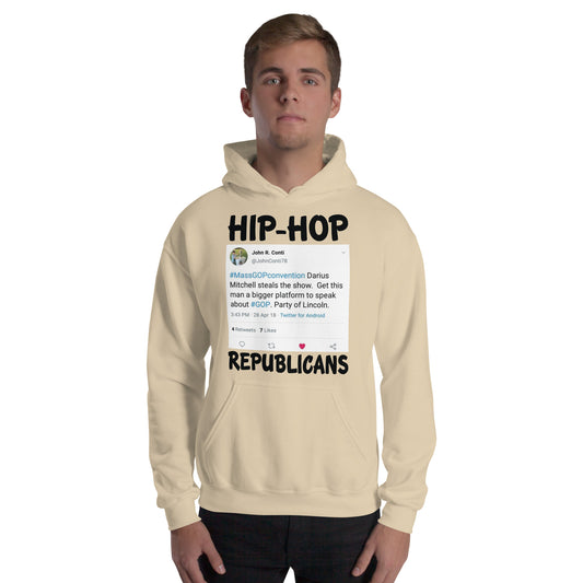 John R. Conti Tweet Hip-Hop Republicans Hoodie