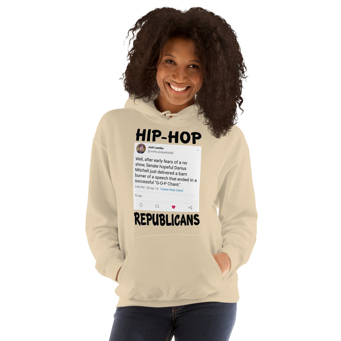 Josh Landes Tweet Hip-Hop Republicans Hoodie