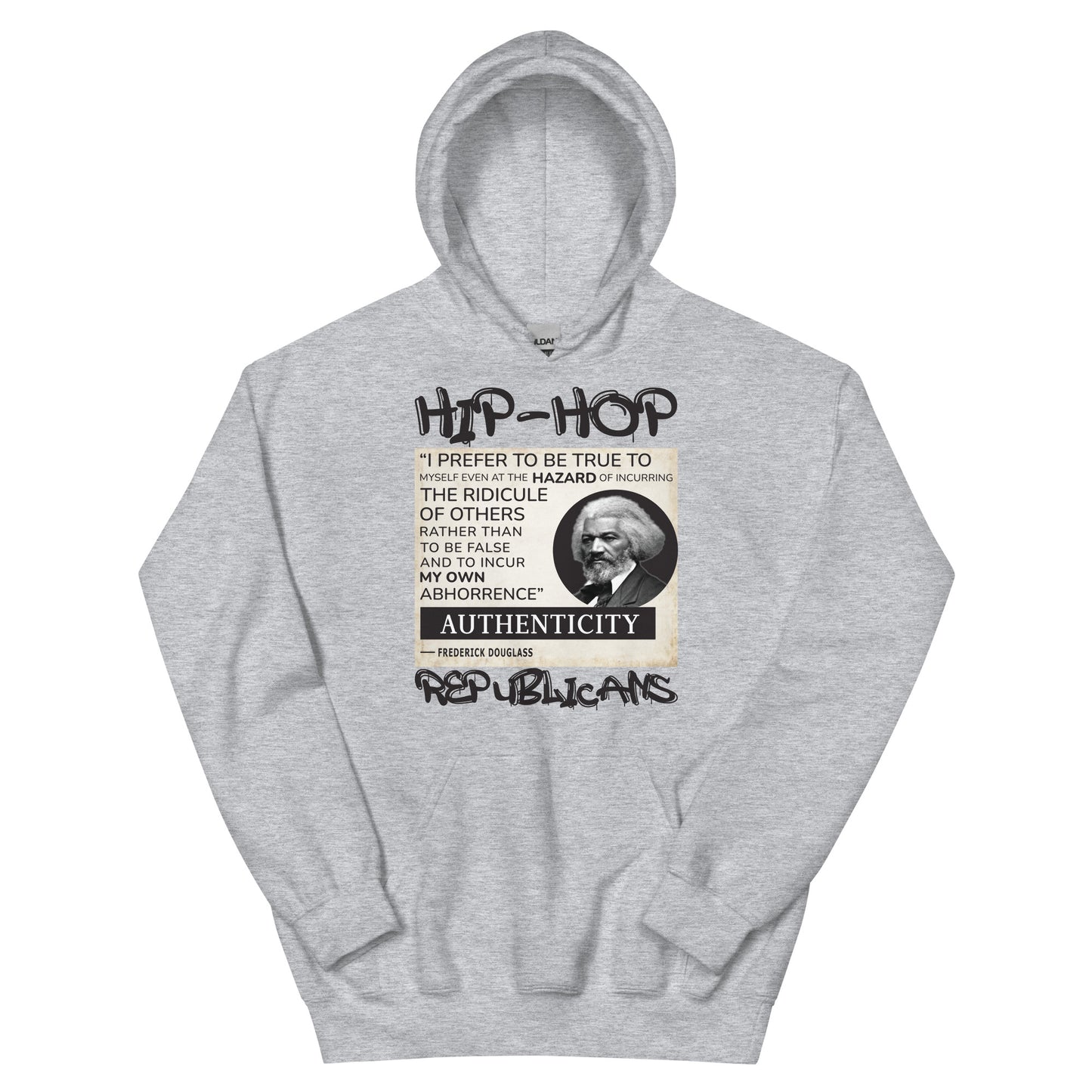 Frederick Douglass Hip Hop Republicans Hoodie Design