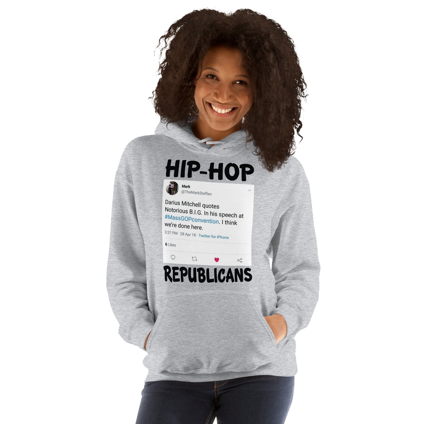 Mark Tweet Hip-Hop Republicans Hoodie