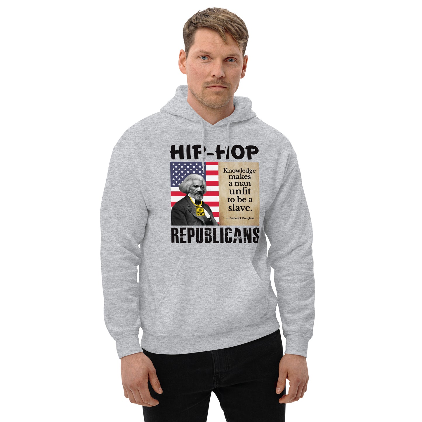 Frederick Douglass Hip-Hop Republicans Hoodie