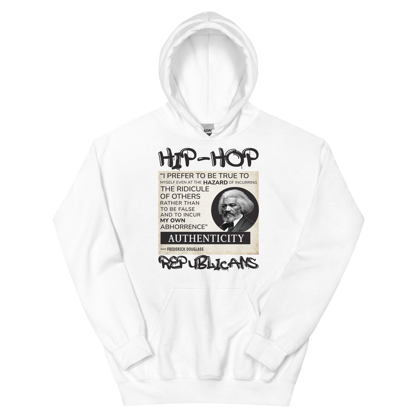 Frederick Douglass Hip Hop Republicans Hoodie Design