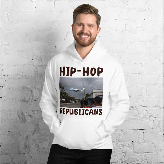 Hip-Hop Republicans Road-Scene Airplane Hoodie