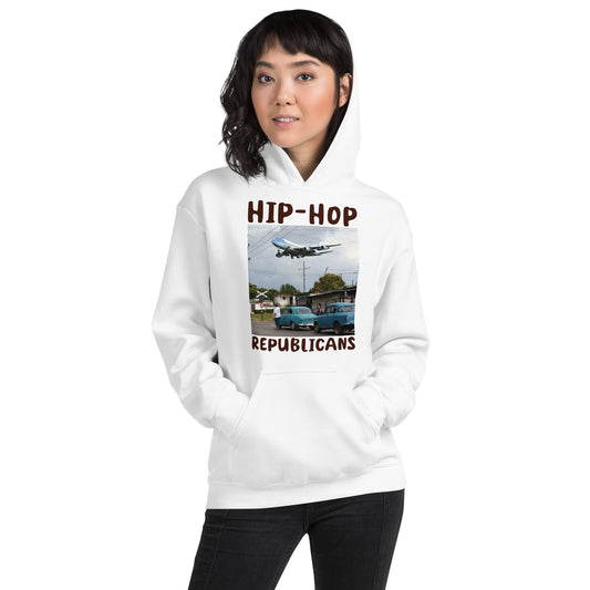 Hip-Hop Republicans Road-Scene Airplane Hoodie