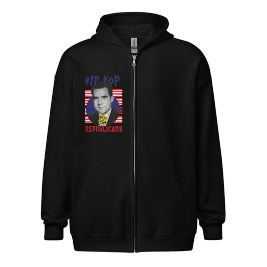 Richard Nixon Hip-Hop Republicans Zipper Jacket