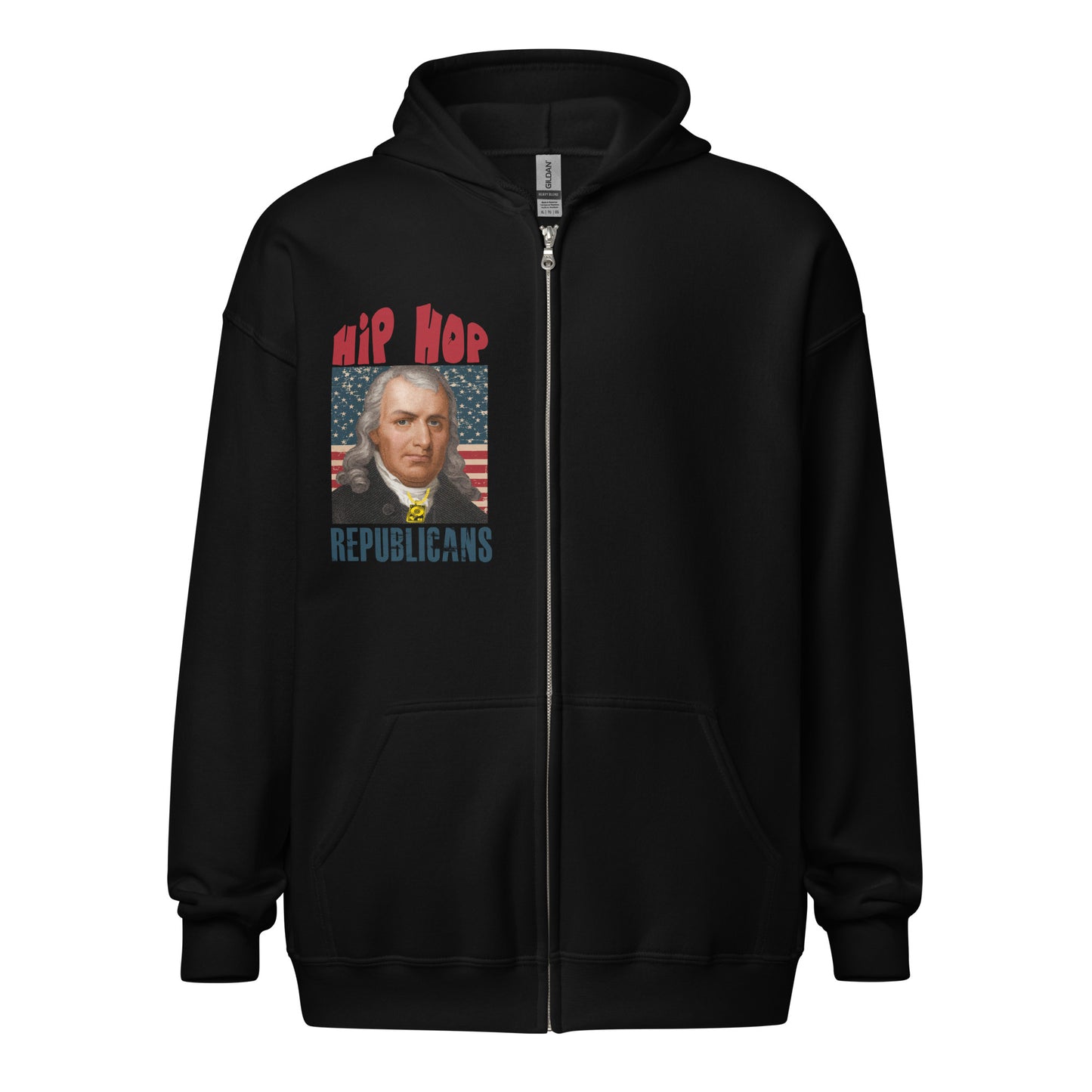 Samuel Chase Hip-Hop Republicans Zipper Jacket