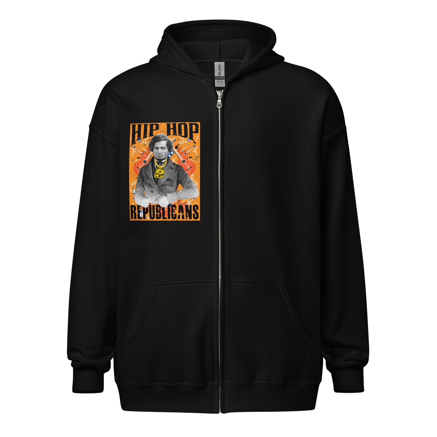 Frederick Douglass Hip-Hop Republicans Zipper Jacket