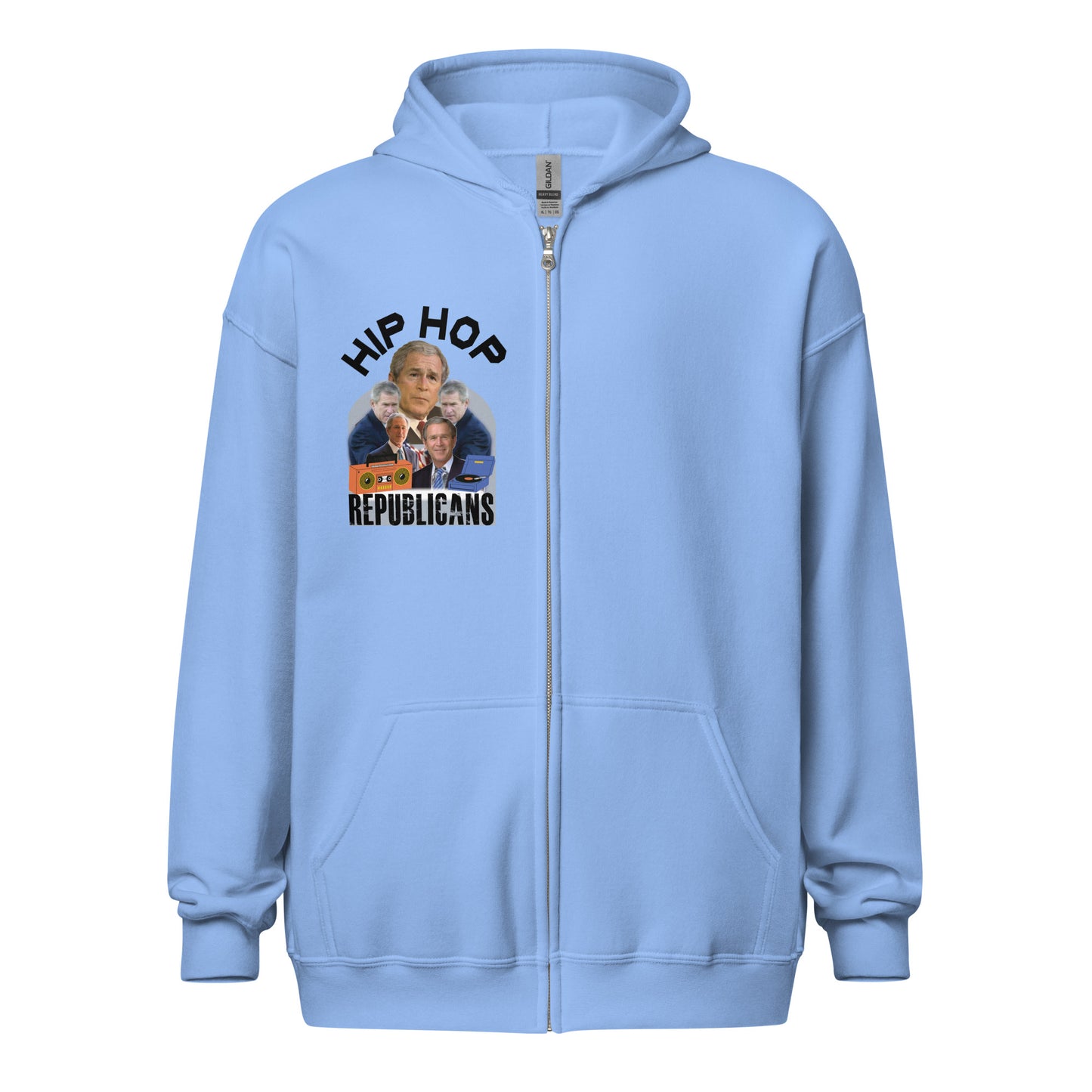George W. Bush Hip-Hop Republicans Zipper Jacket