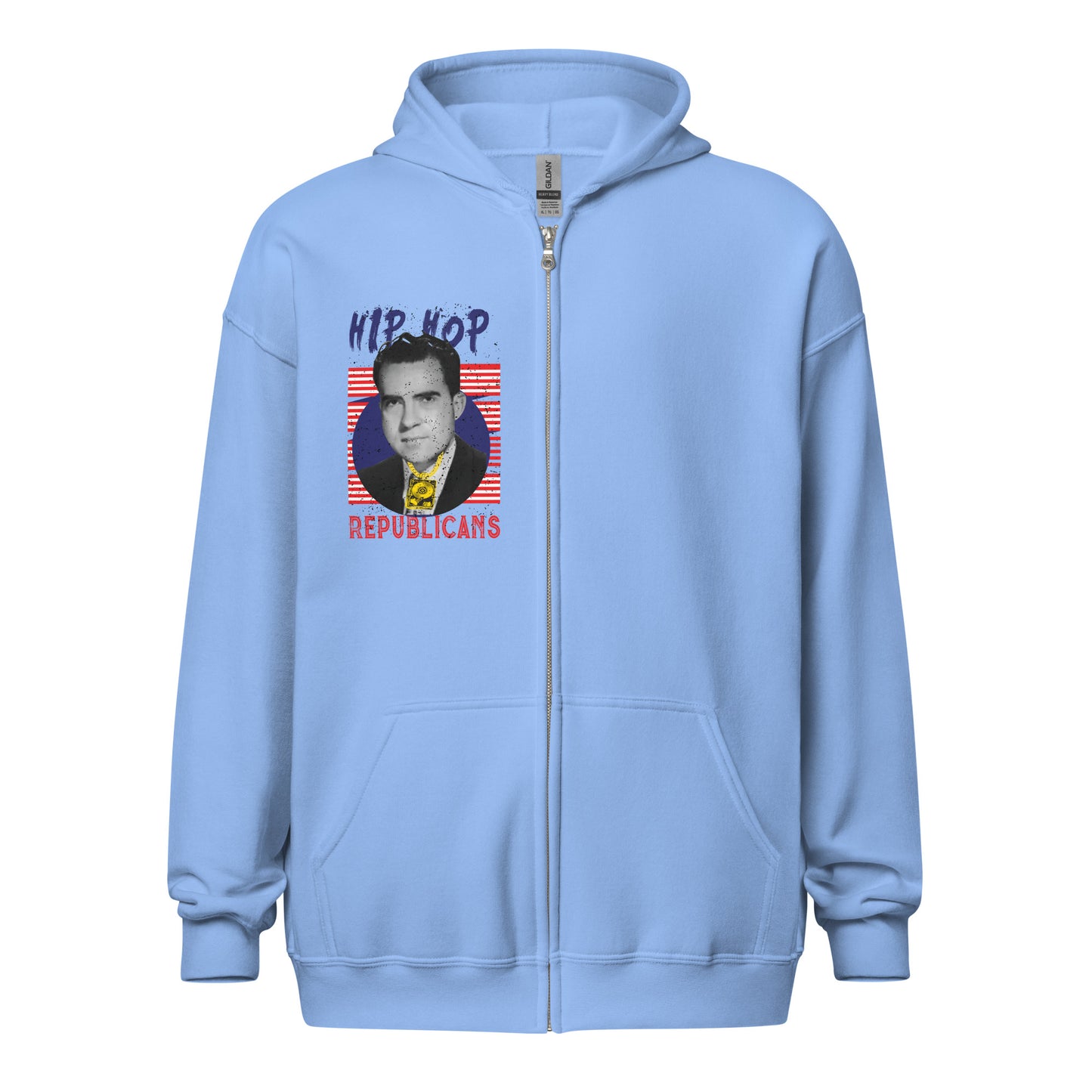 Richard Nixon Hip-Hop Republicans Zipper Jacket