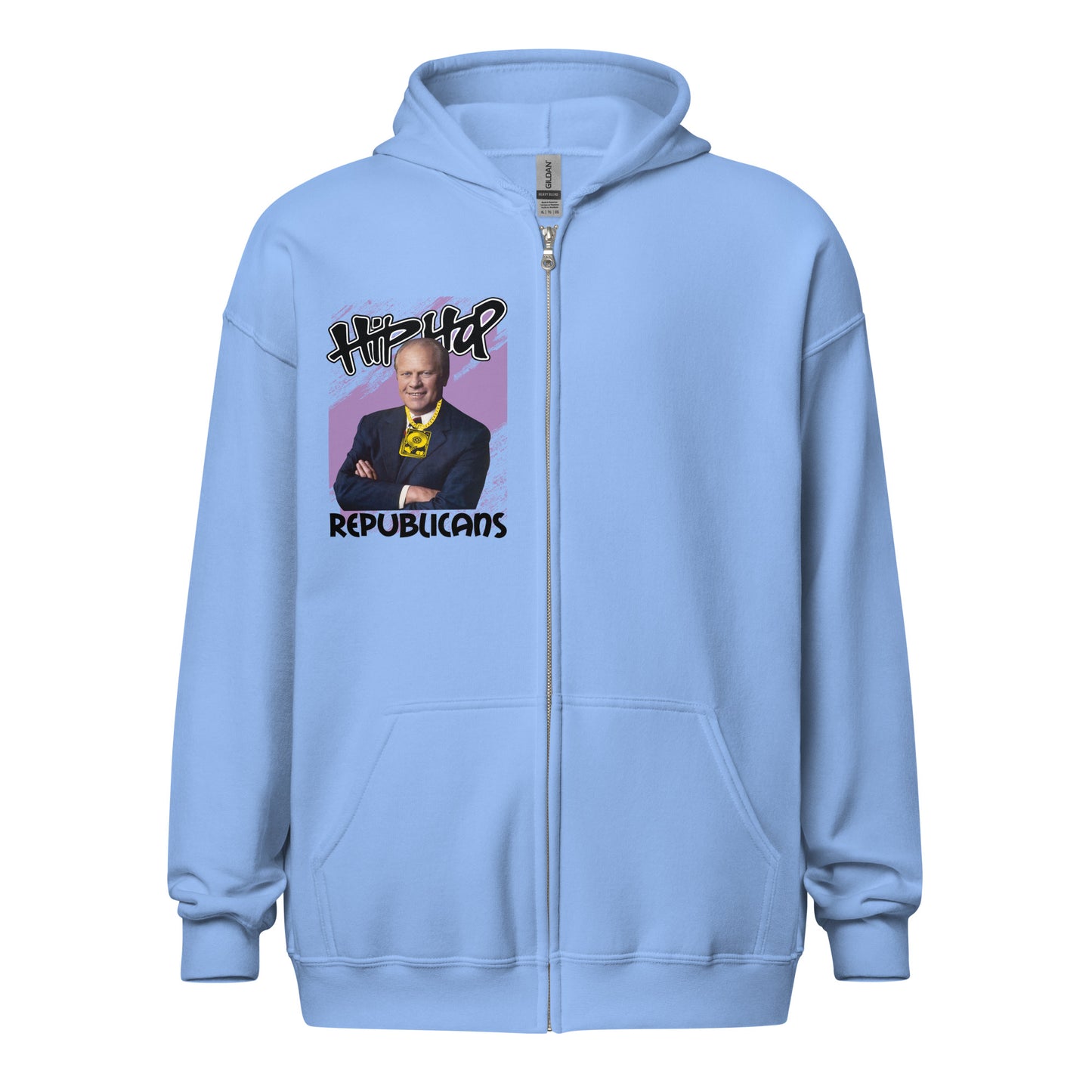 Gerald Ford Hip-Hop Republicans Zipper Jacket
