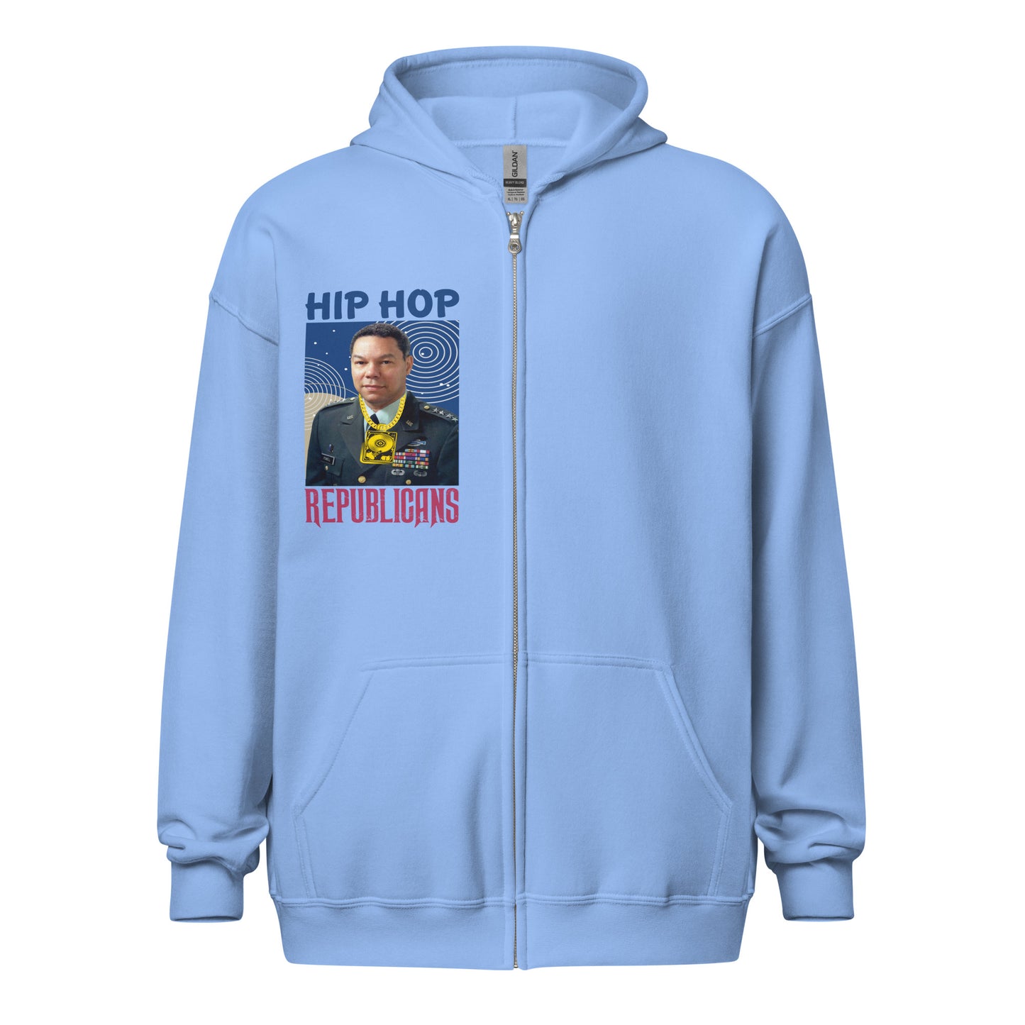 Colin Powell Hip-Hop Republicans Zipper Jacket