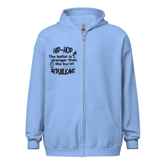 Abraham Lincoln Quotes Hip-Hop Republicans Zipper Jacket