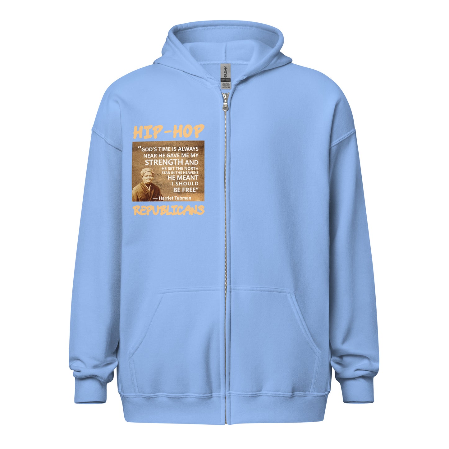 Harriet Tubman Quotes Hip-Hop Republicans Zipper Jacket