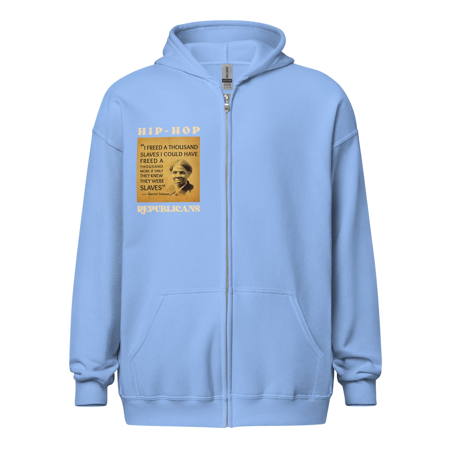 Harriet Tubman Quotes Hip-Hop Republicans Zipper Jacket