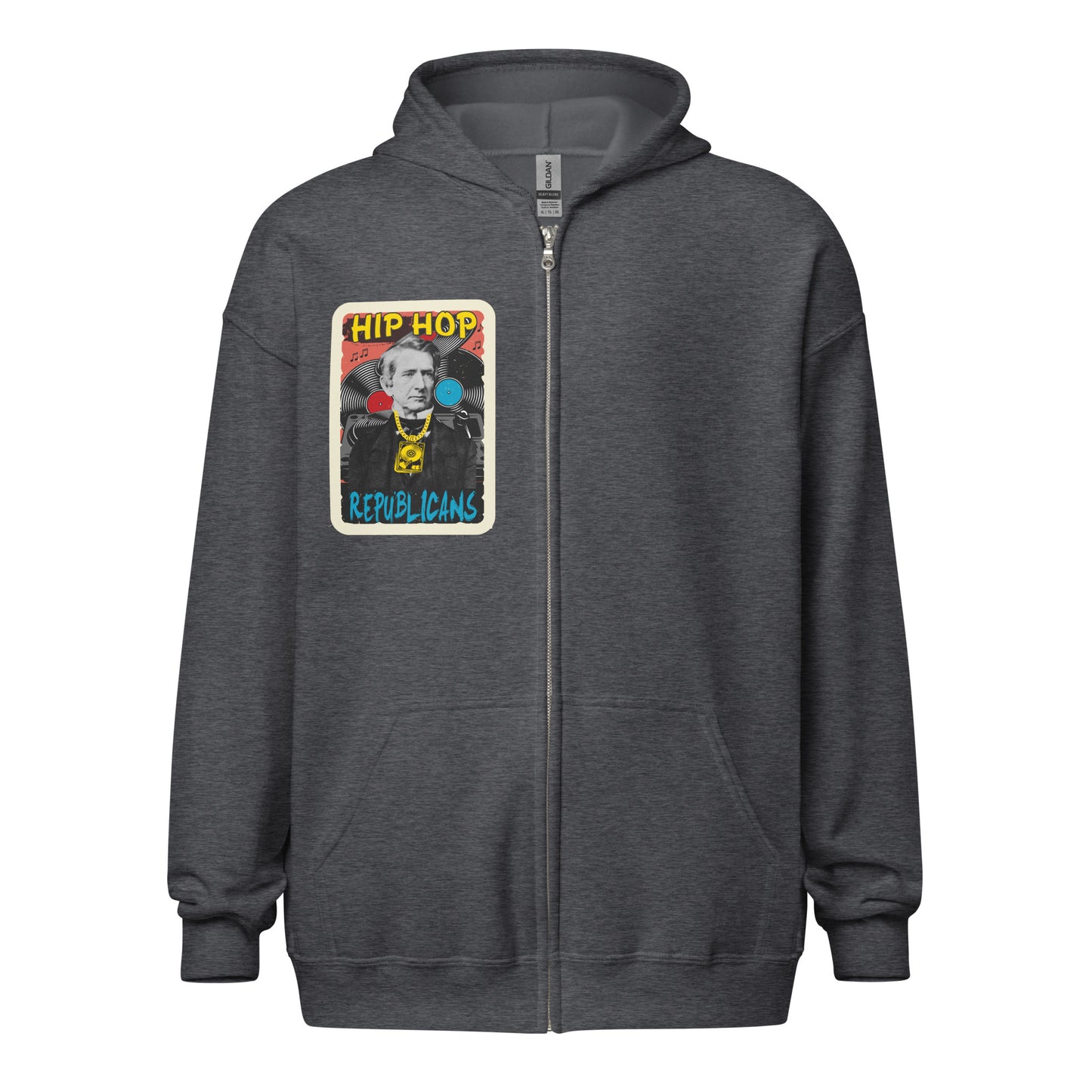 William H. Seward Hip-Hop Republicans Zipper Jacket