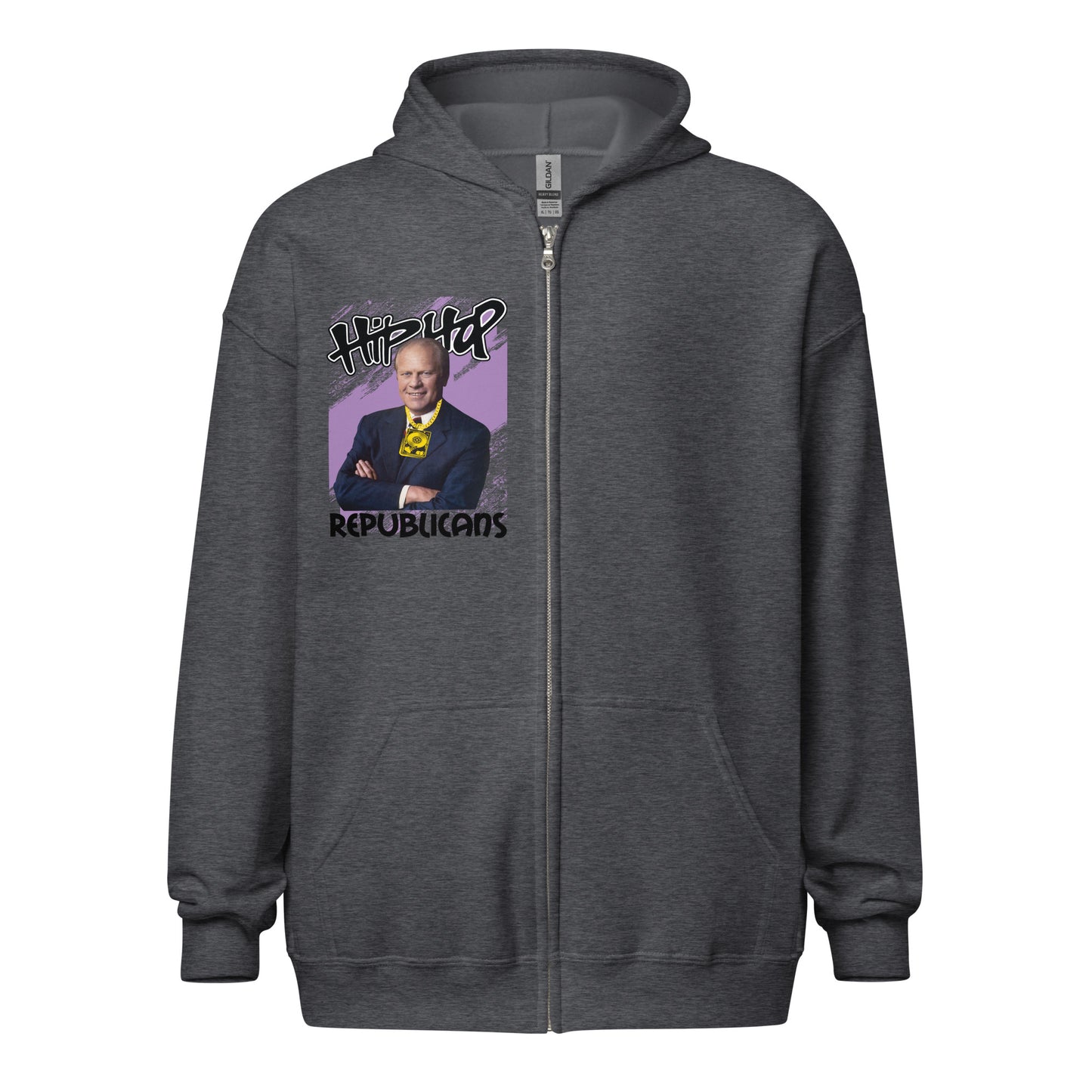 Gerald Ford Hip-Hop Republicans Zipper Jacket