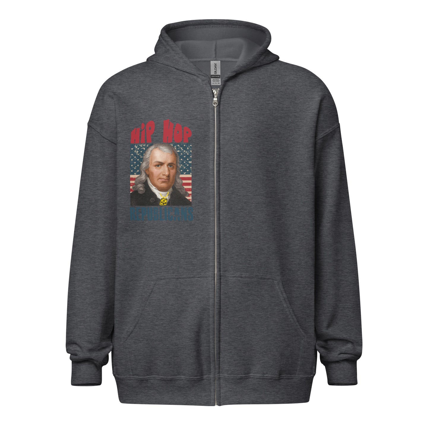 Samuel Chase Hip-Hop Republicans Zipper Jacket