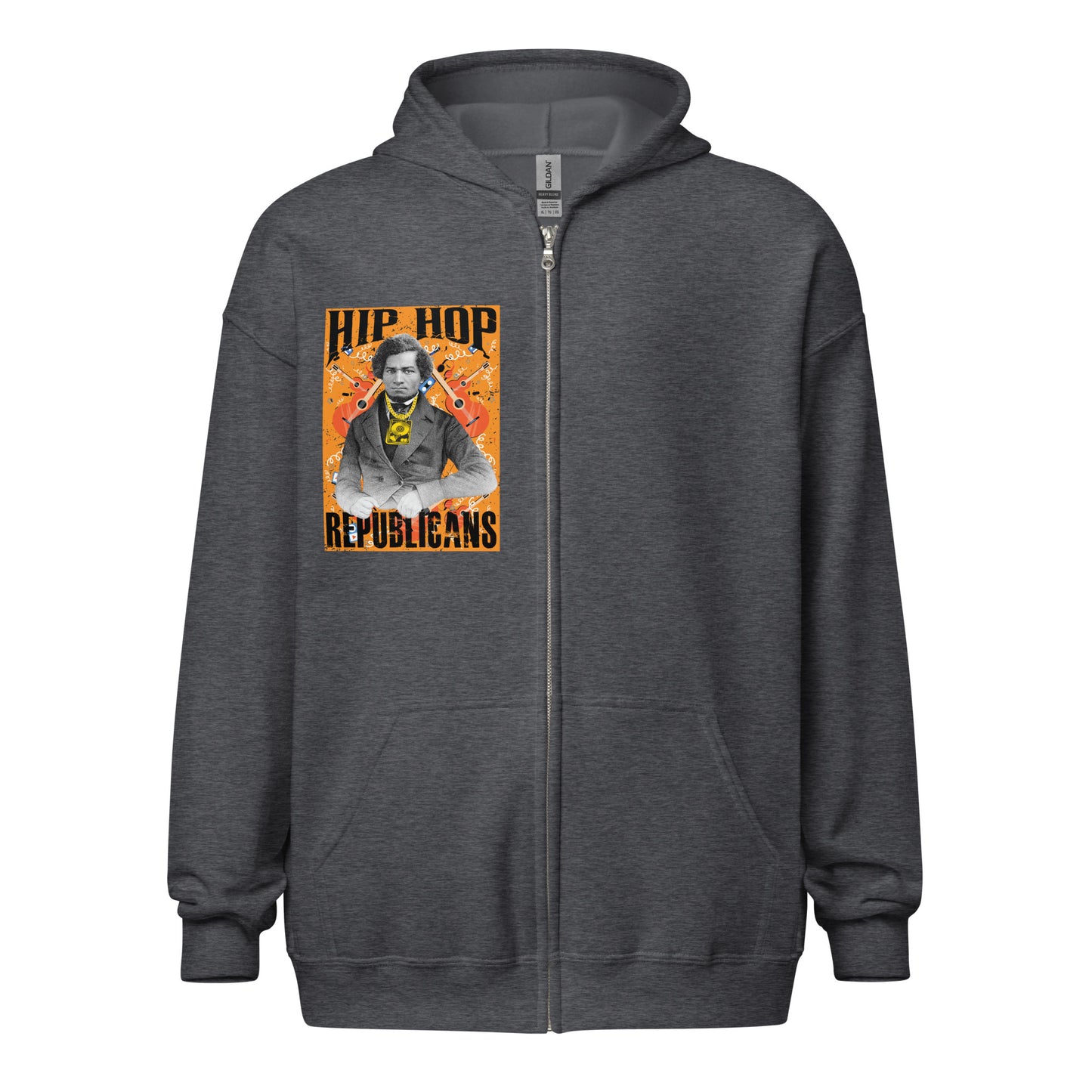 Frederick Douglass Hip-Hop Republicans Zipper Jacket