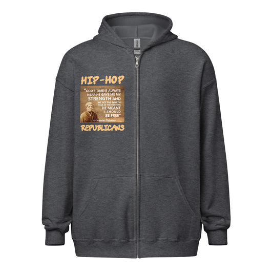 Harriet Tubman Quotes Hip-Hop Republicans Zipper Jacket