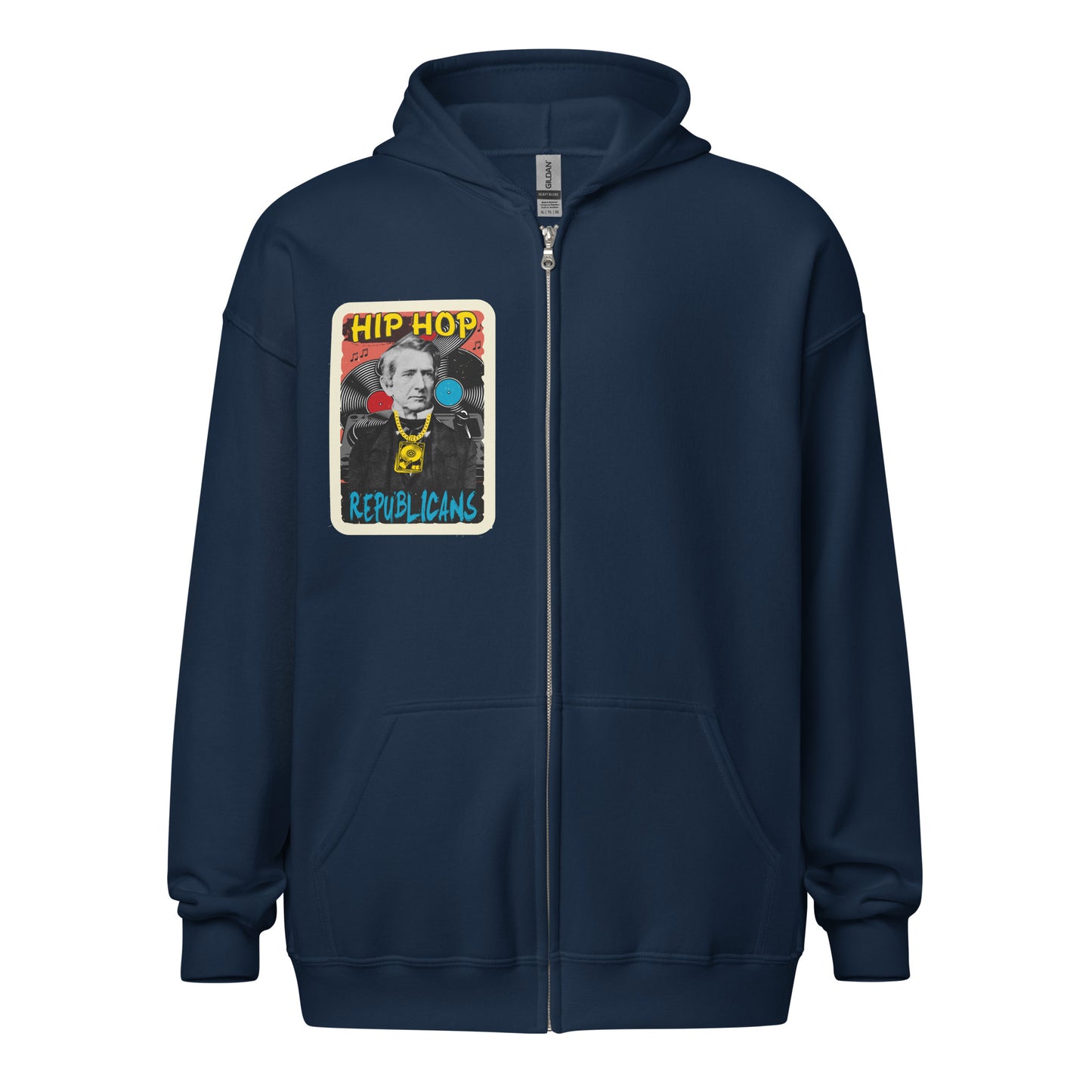 William H. Seward Hip-Hop Republicans Zipper Jacket