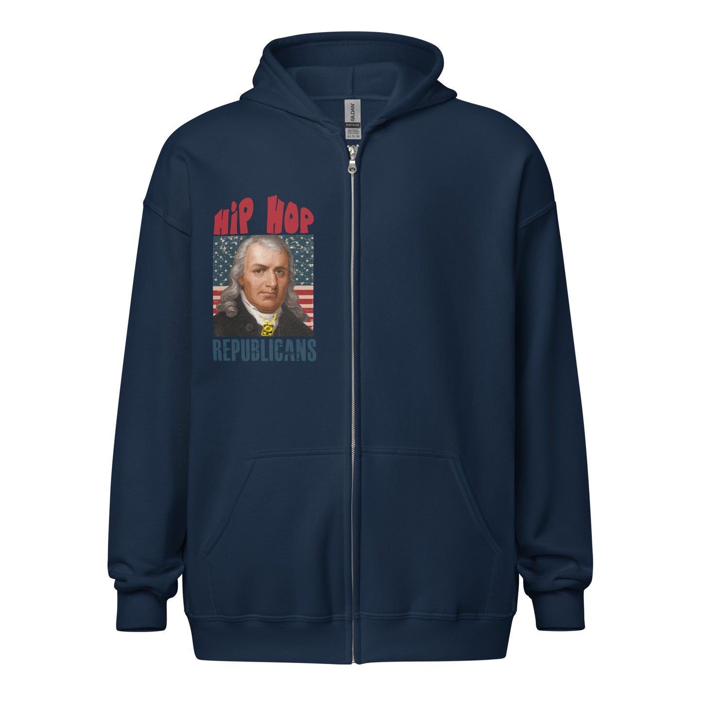 Samuel Chase Hip-Hop Republicans Zipper Jacket