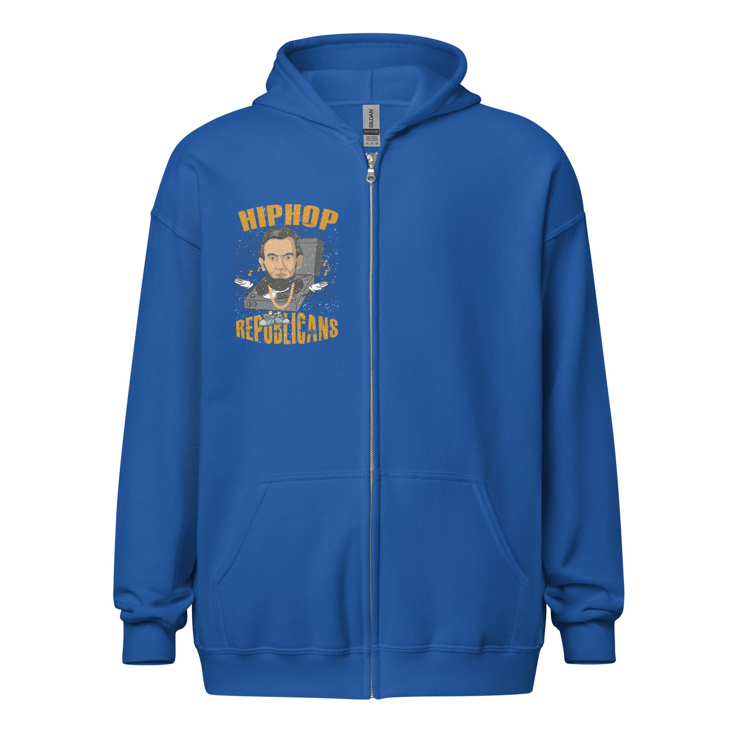 Abraham Lincoln Hip-Hop Republicans Zipper Jacket