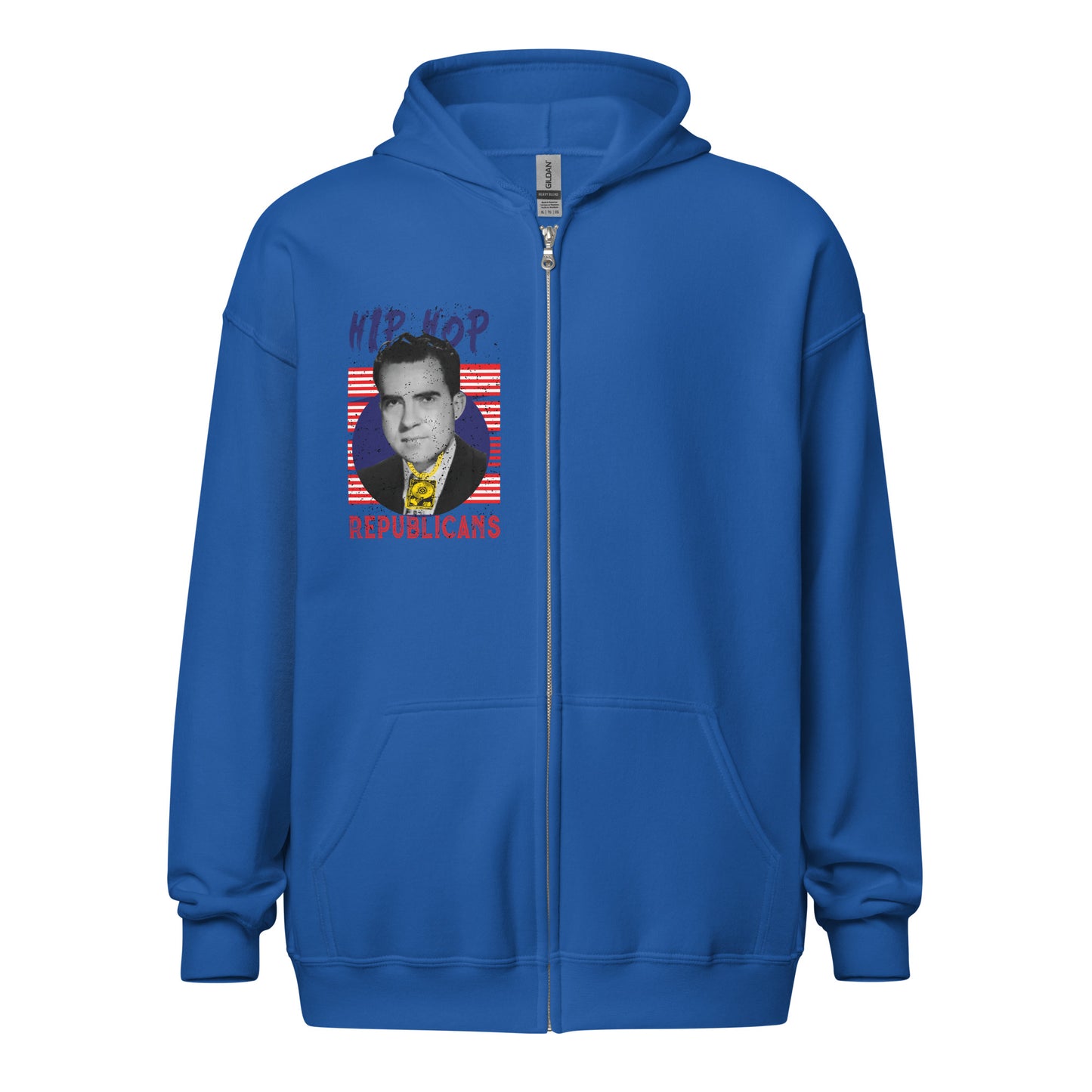 Richard Nixon Hip-Hop Republicans Zipper Jacket