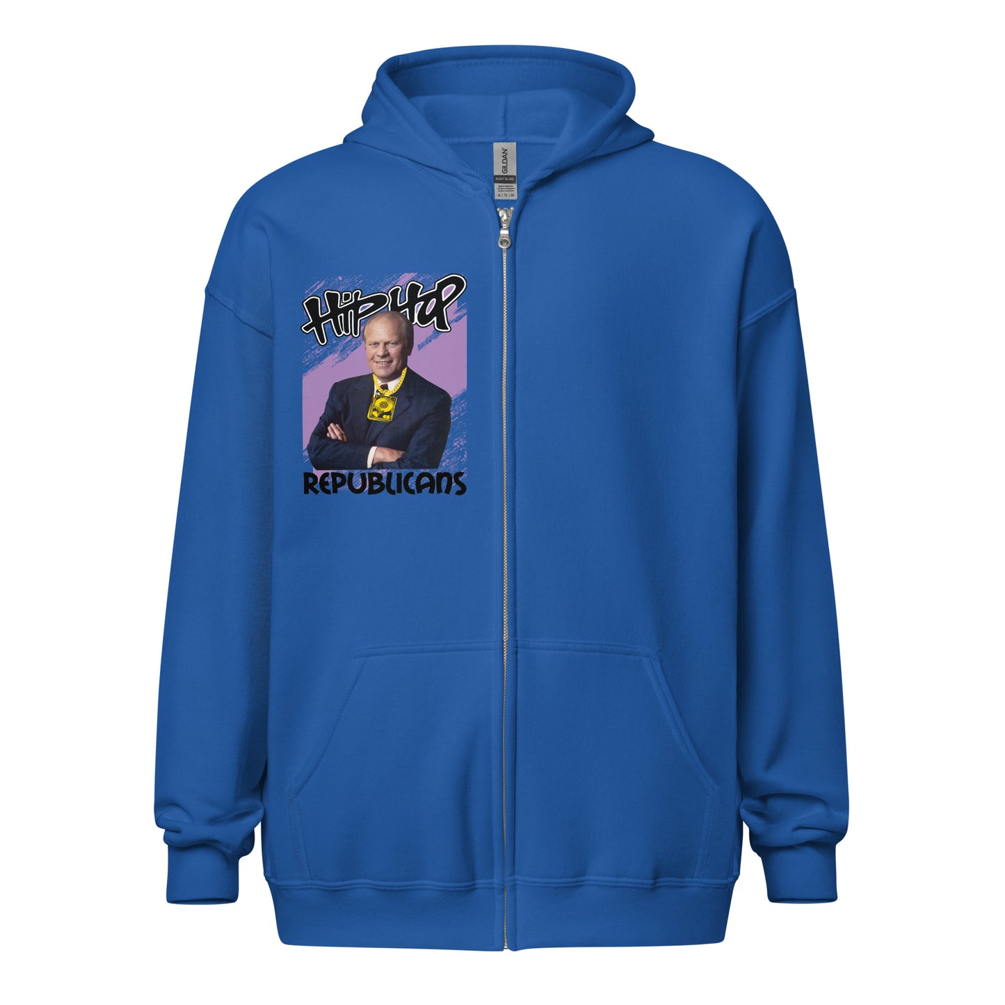 Gerald Ford Hip-Hop Republicans Zipper Jacket
