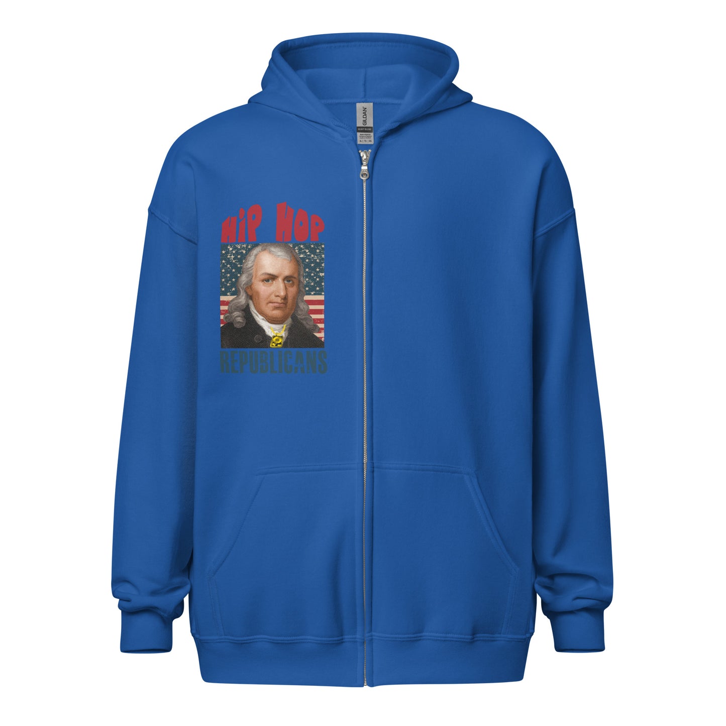 Samuel Chase Hip-Hop Republicans Zipper Jacket