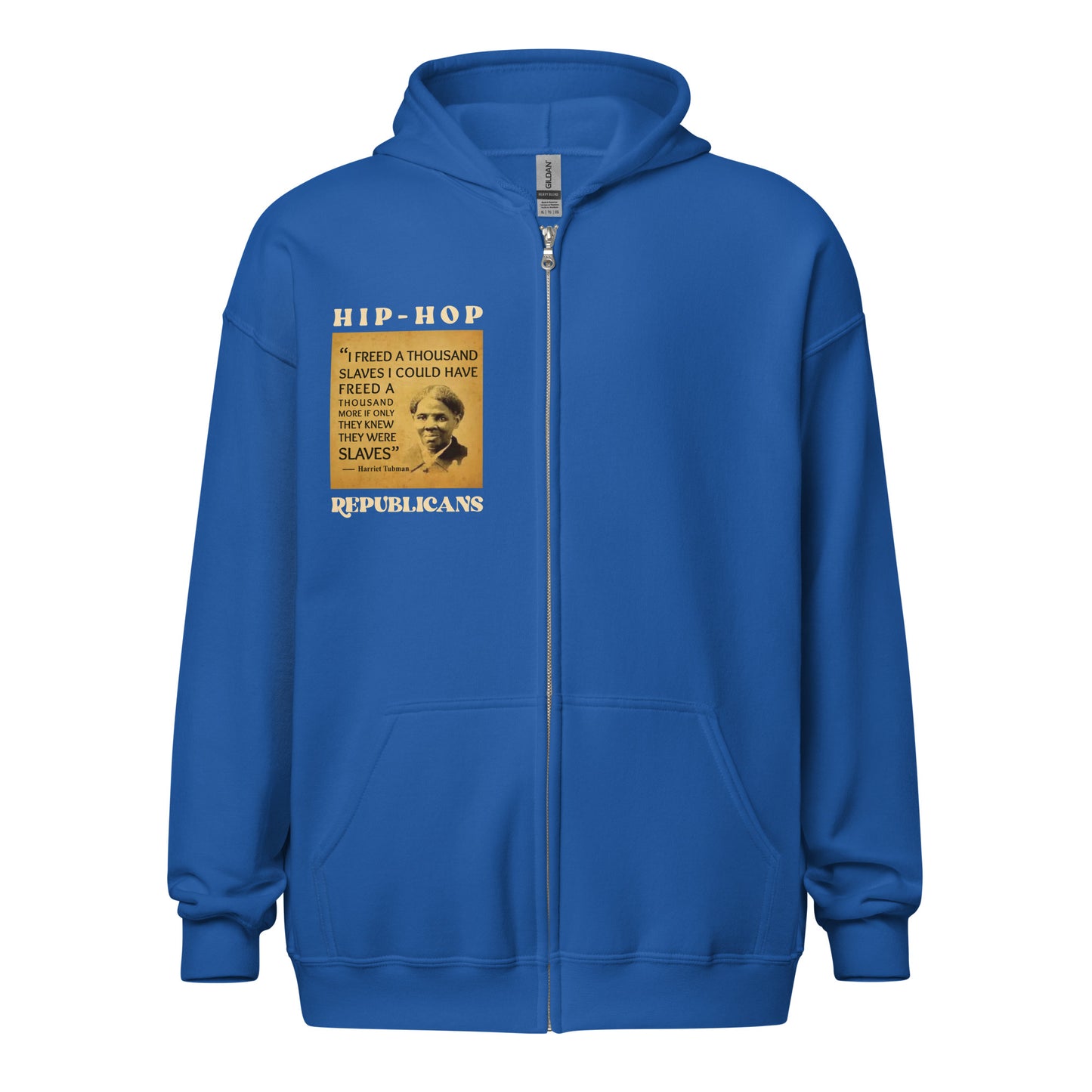 Harriet Tubman Quotes Hip-Hop Republicans Zipper Jacket
