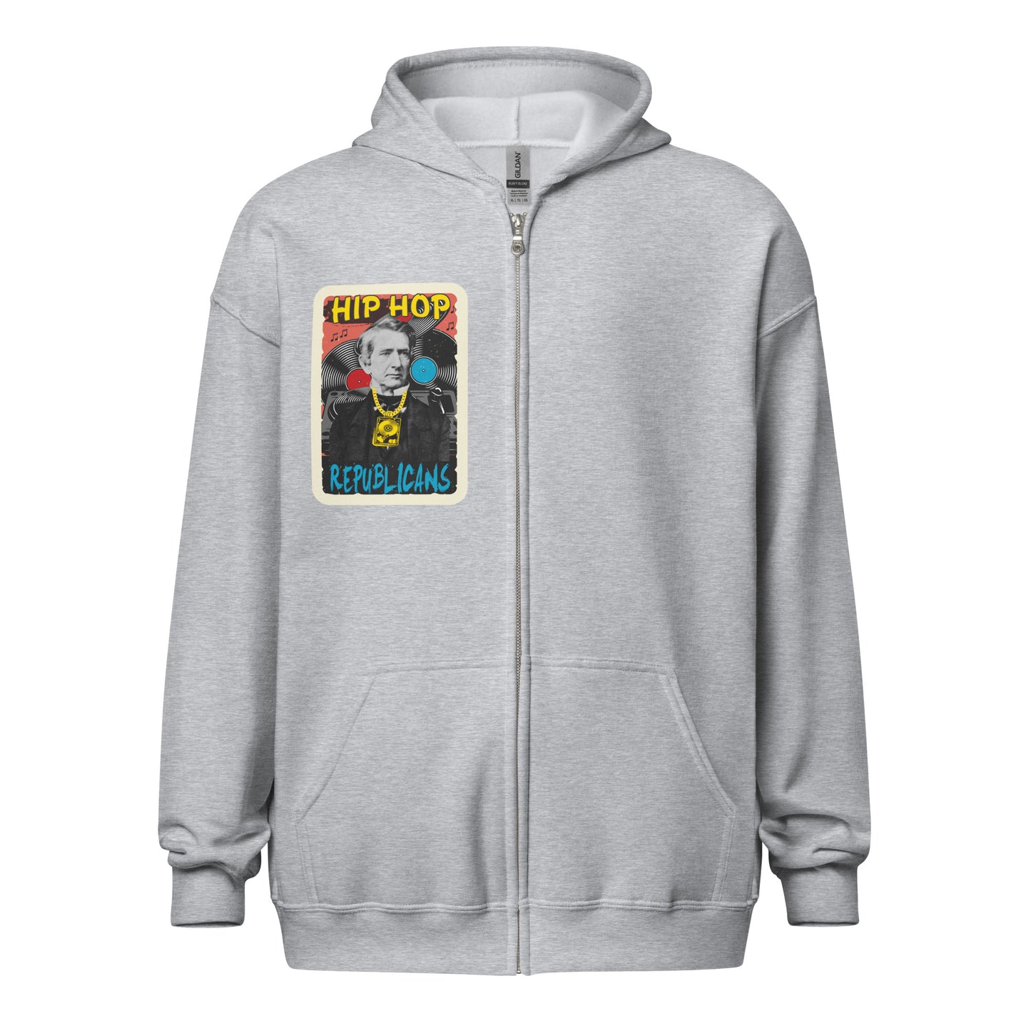 William H. Seward Hip-Hop Republicans Zipper Jacket