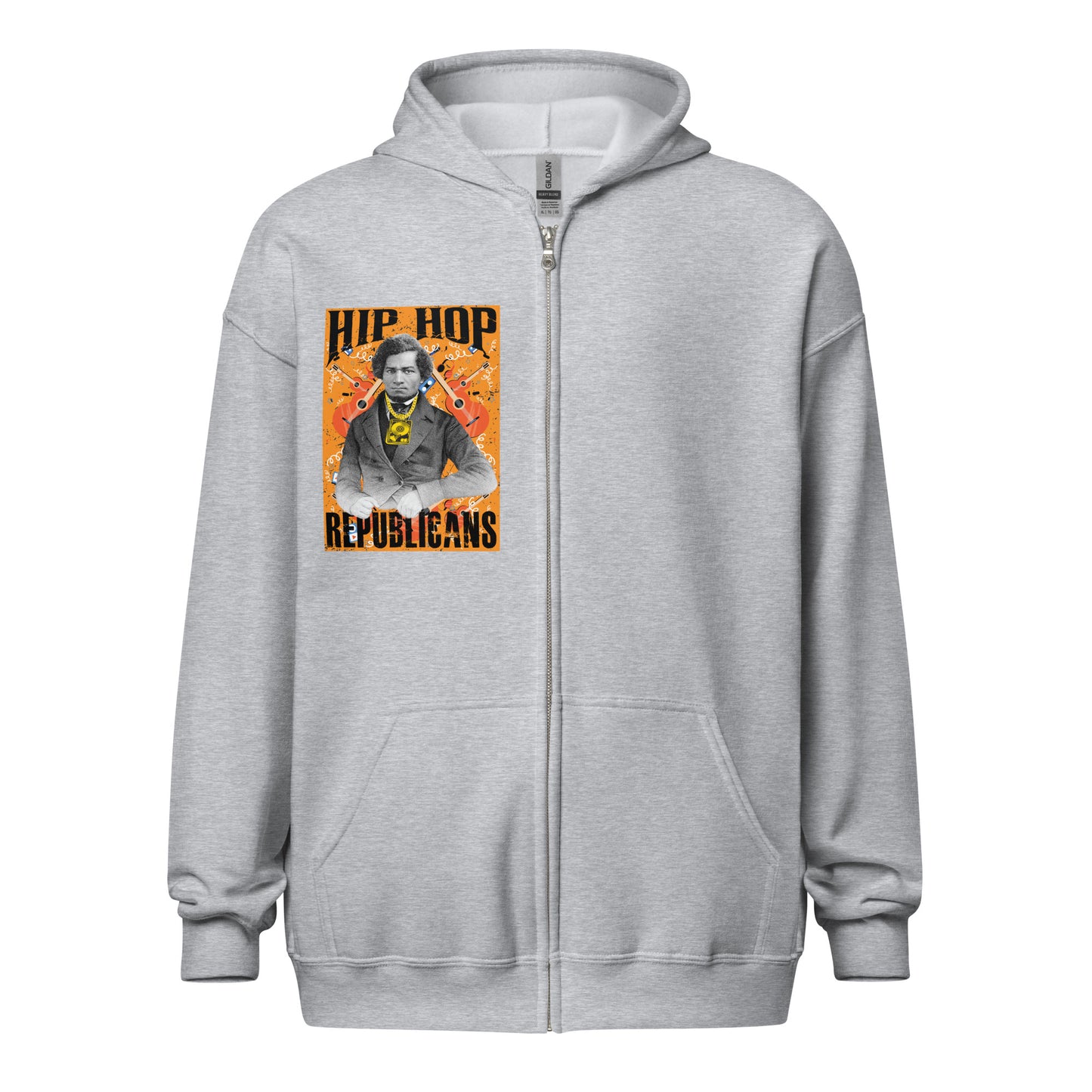 Frederick Douglass Hip-Hop Republicans Zipper Jacket
