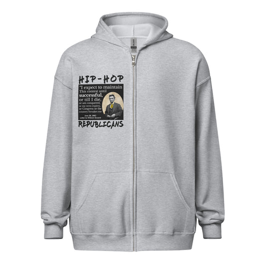 Abraham Lincoln Quotes Hip-Hop Republicans Zipper Jacket