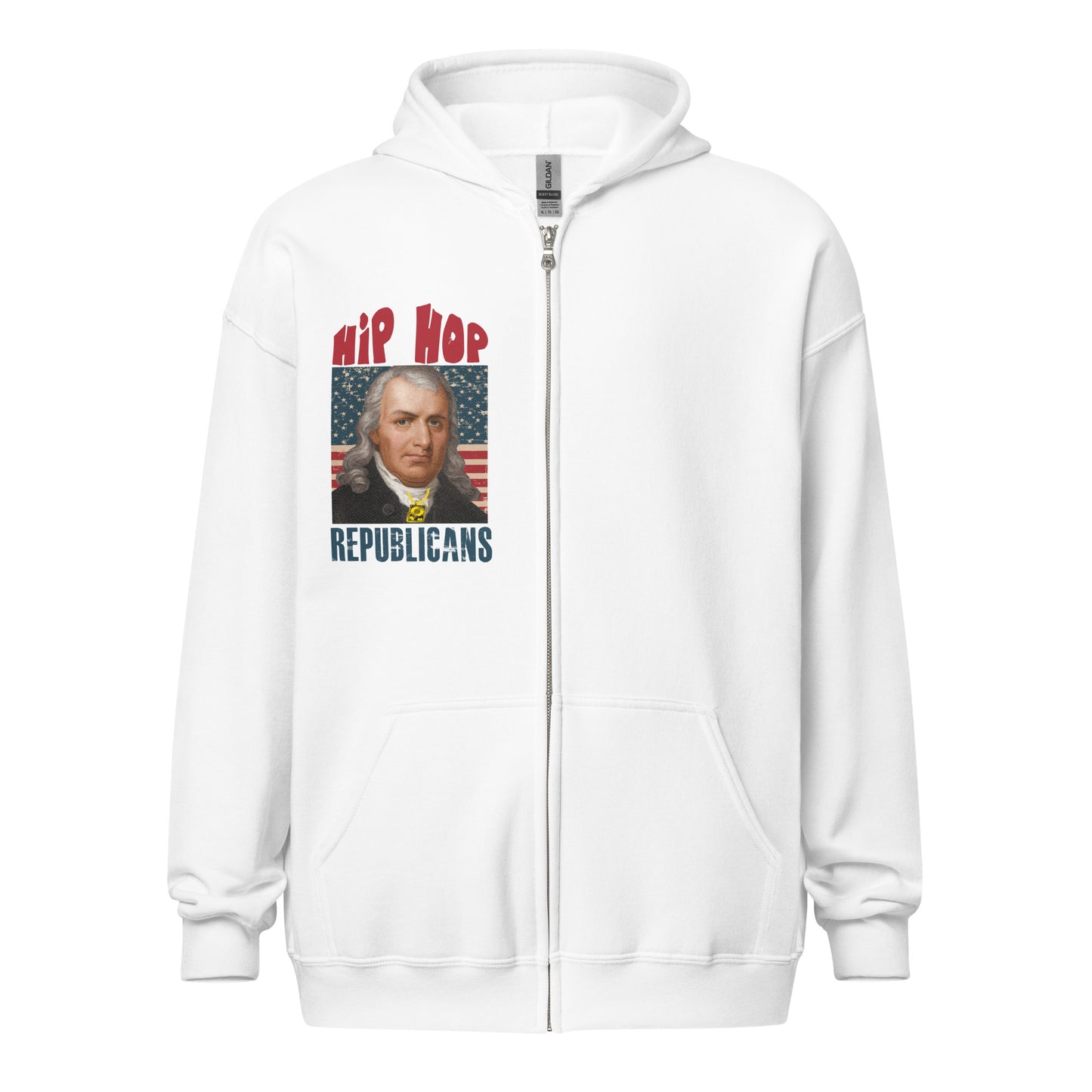 Samuel Chase Hip-Hop Republicans Zipper Jacket