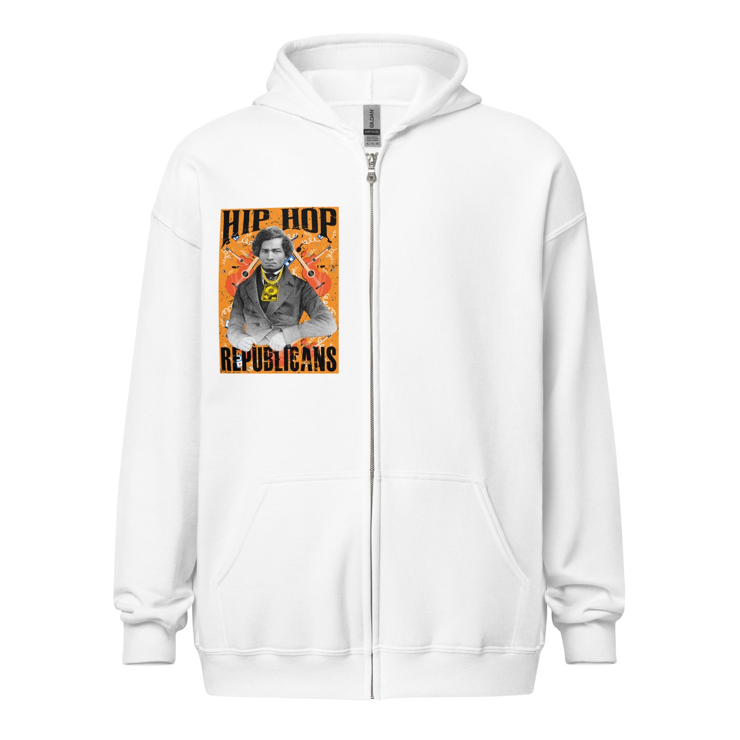 Frederick Douglass Hip-Hop Republicans Zipper Jacket