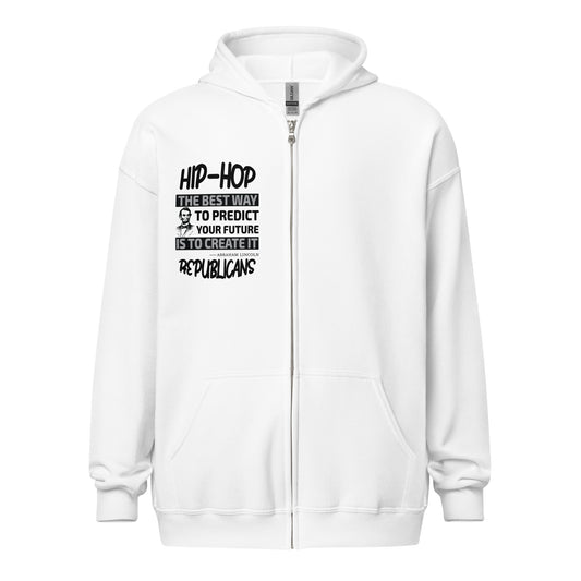 Abraham Lincoln Quotes Hip-Hop Republicans Zipper Jacket