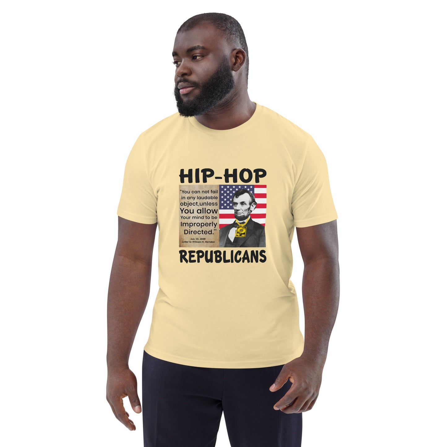 Abraham Lincoln Hip-Hop Republican T-Shirt Design
