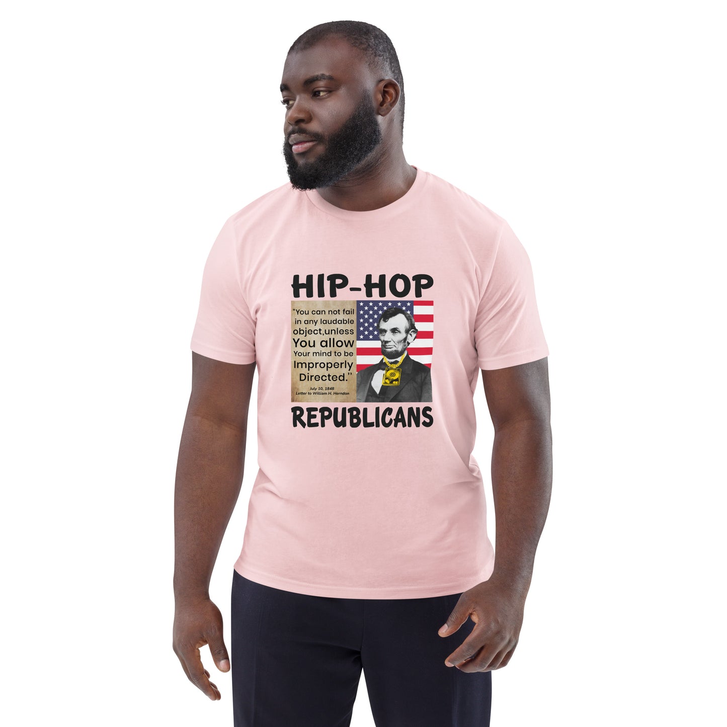 Abraham Lincoln Hip-Hop Republican T-Shirt Design