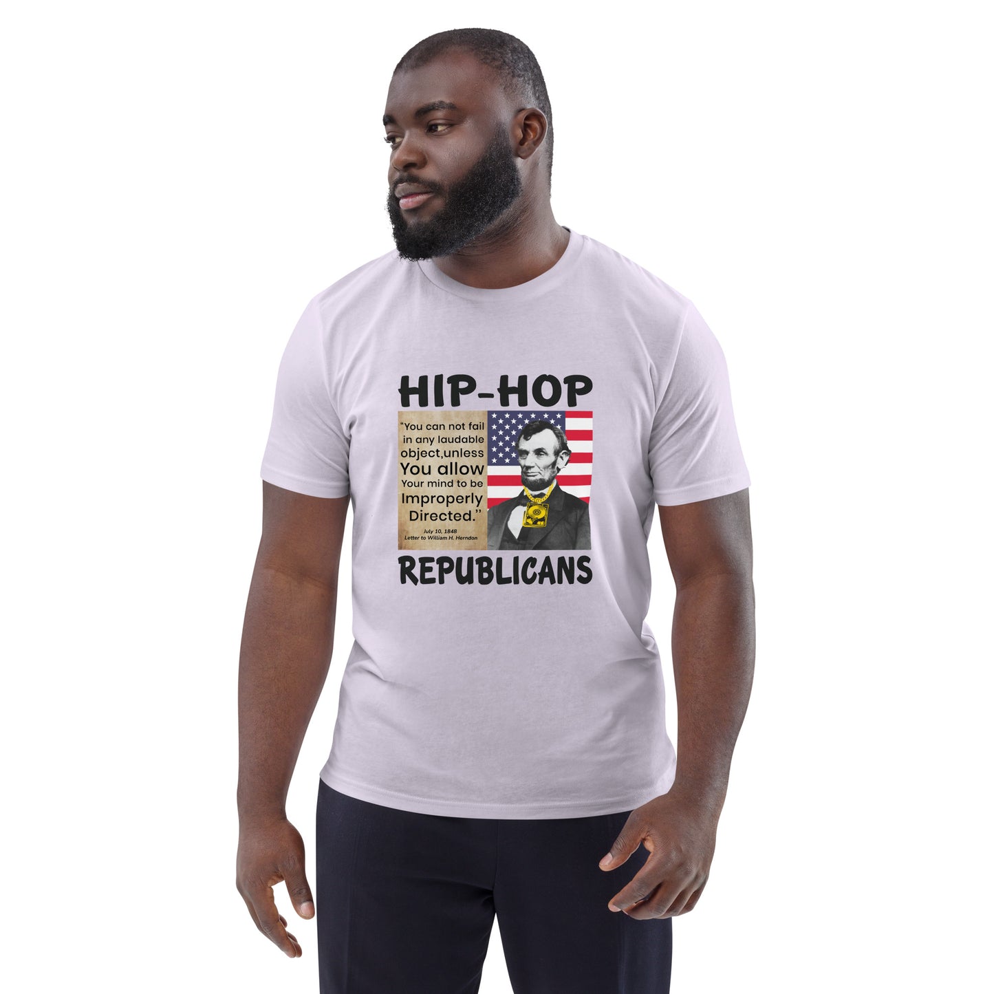 Abraham Lincoln Hip-Hop Republican T-Shirt Design