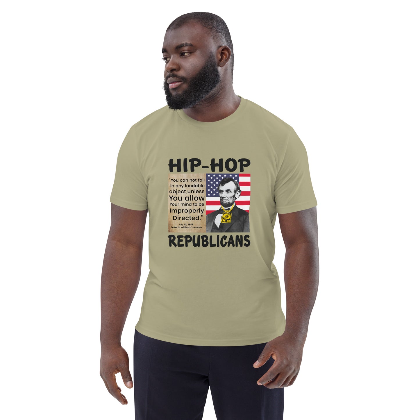 Abraham Lincoln Hip-Hop Republican T-Shirt Design