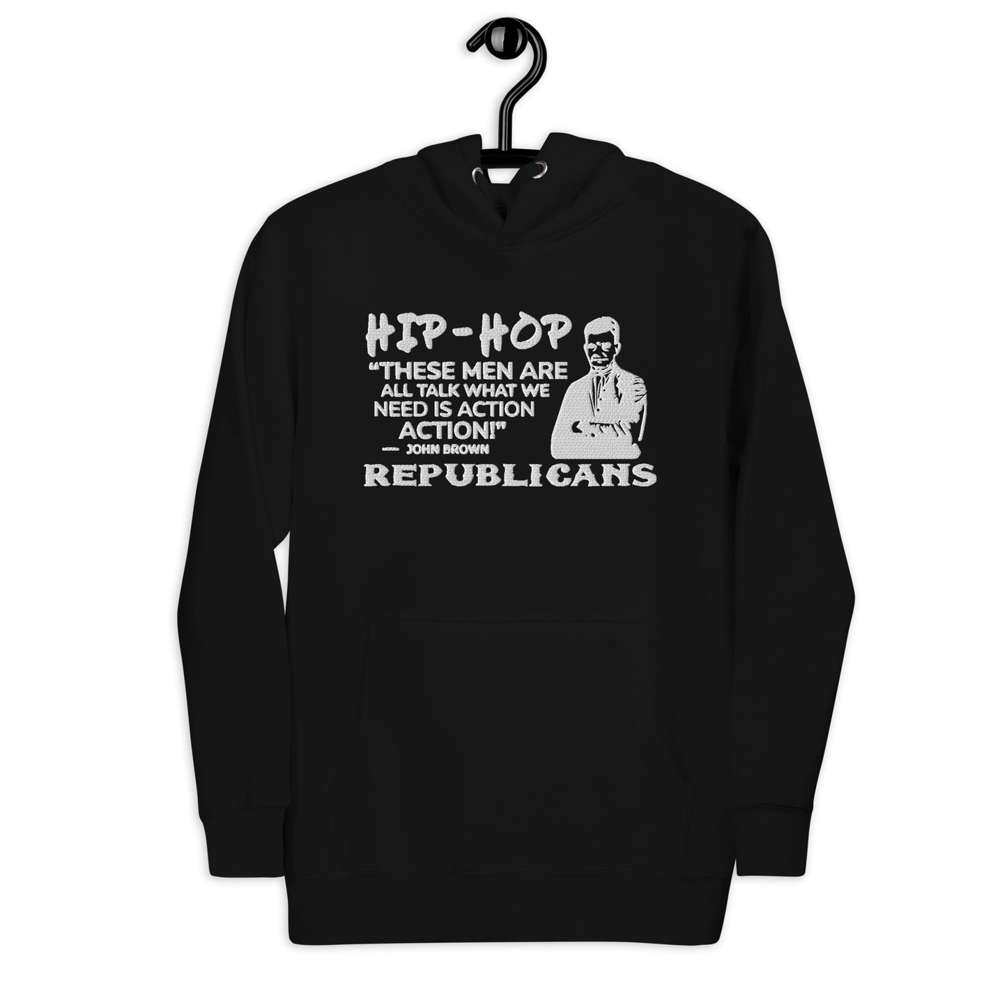 Embroidery John Brown Premium Hoodie