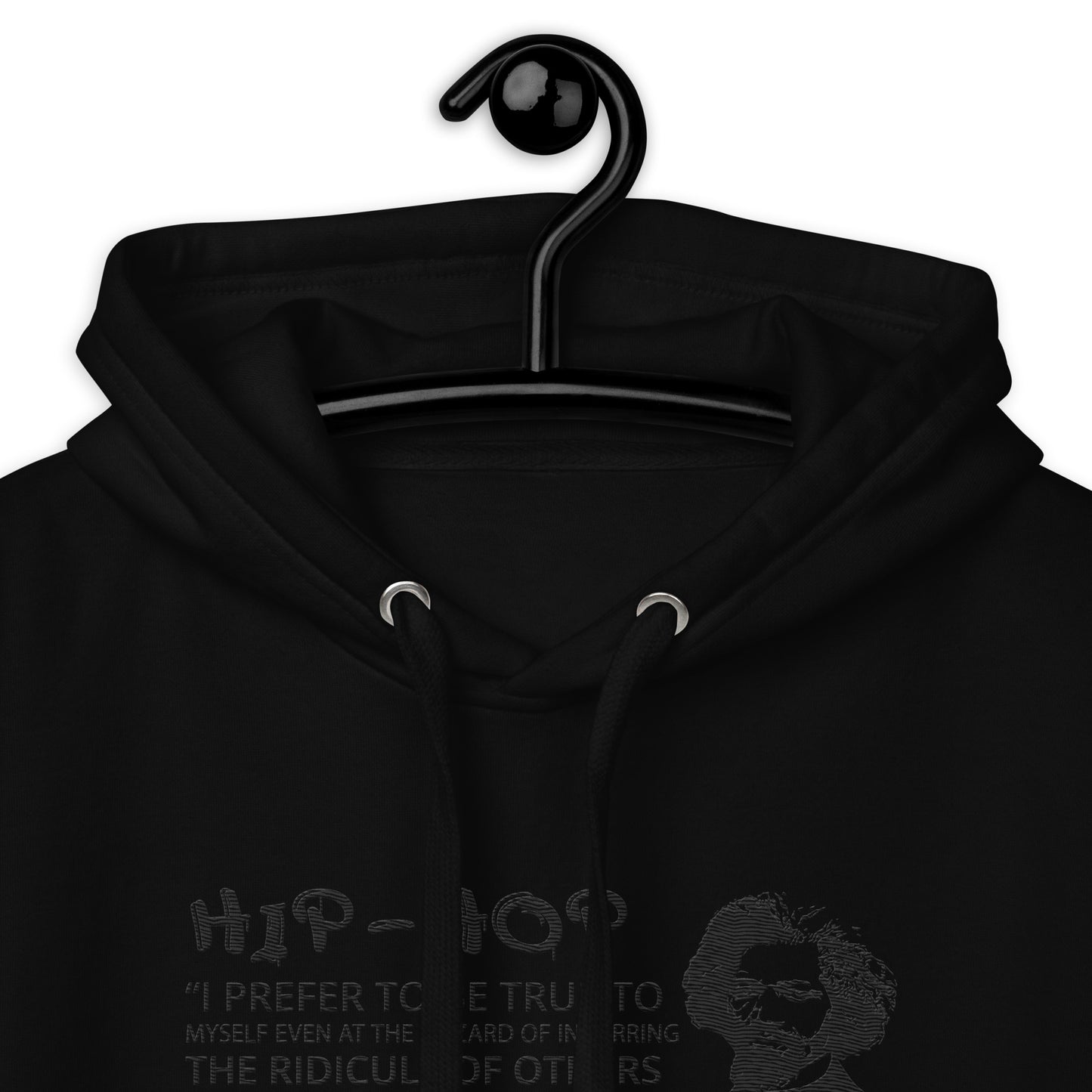 Embroidery Frederick Douglass Premium Hoodie