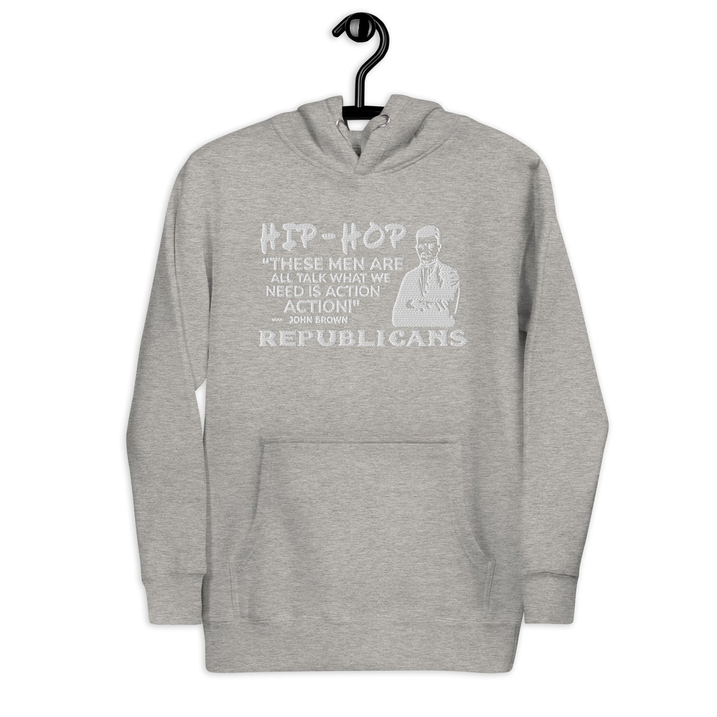 Embroidery John Brown Premium Hoodie