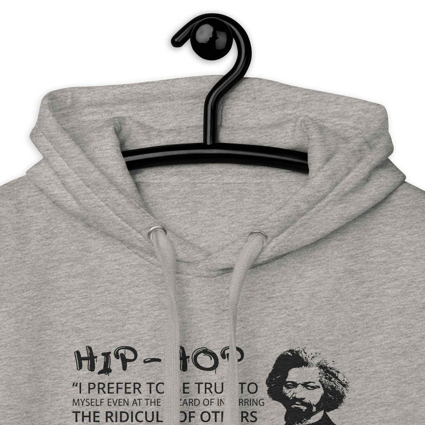 Embroidery Frederick Douglass Premium Hoodie