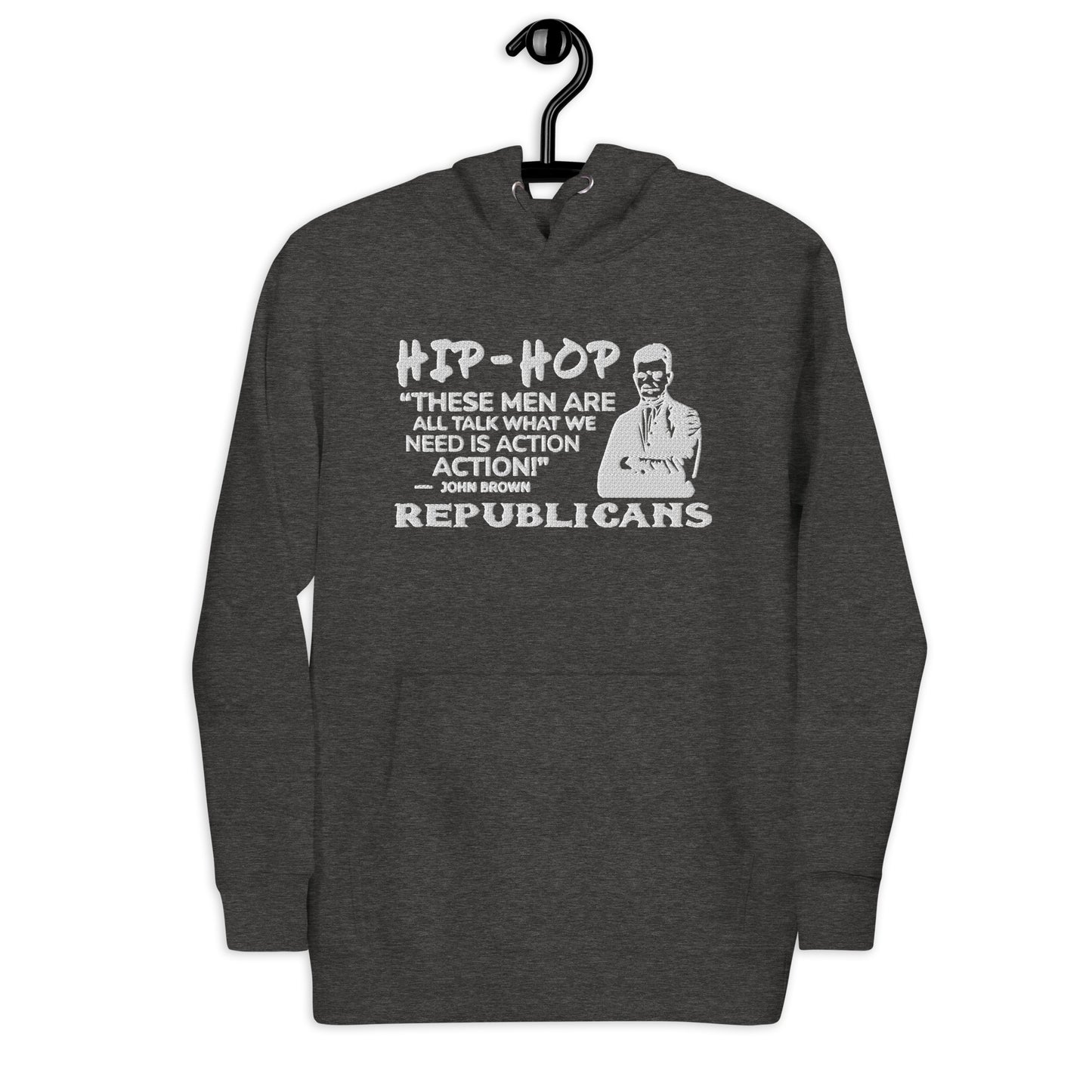 Embroidery John Brown Premium Hoodie