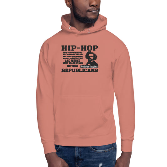 Embroidery Frederick Douglass Premium Hoodie